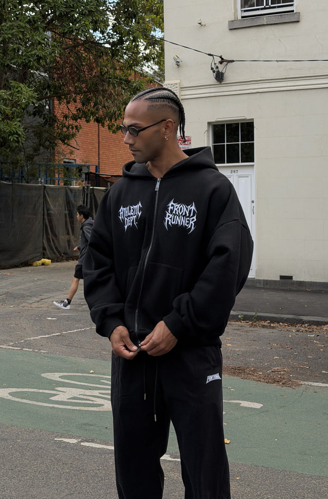 Sigil Zip Hoodie Black