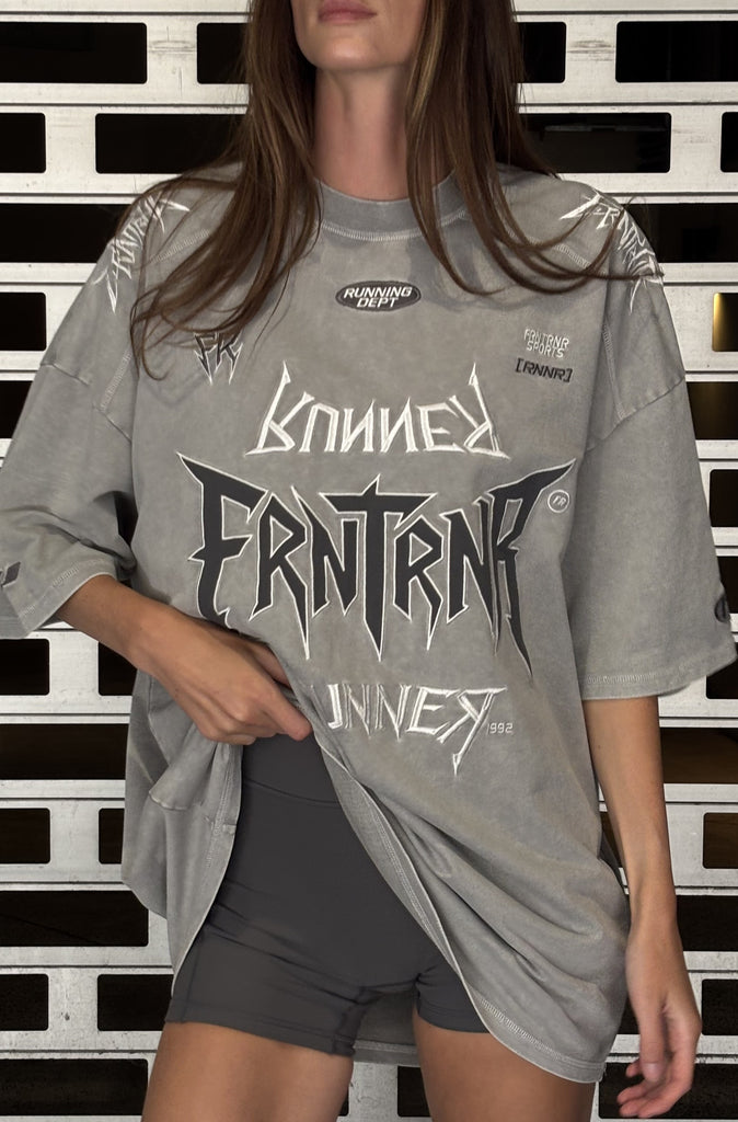 Tagged Tee Concrete [women]