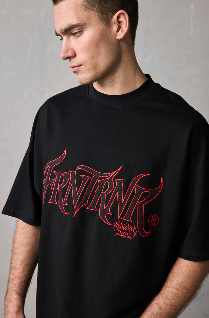 Thorned Legacy Tee - Black Red