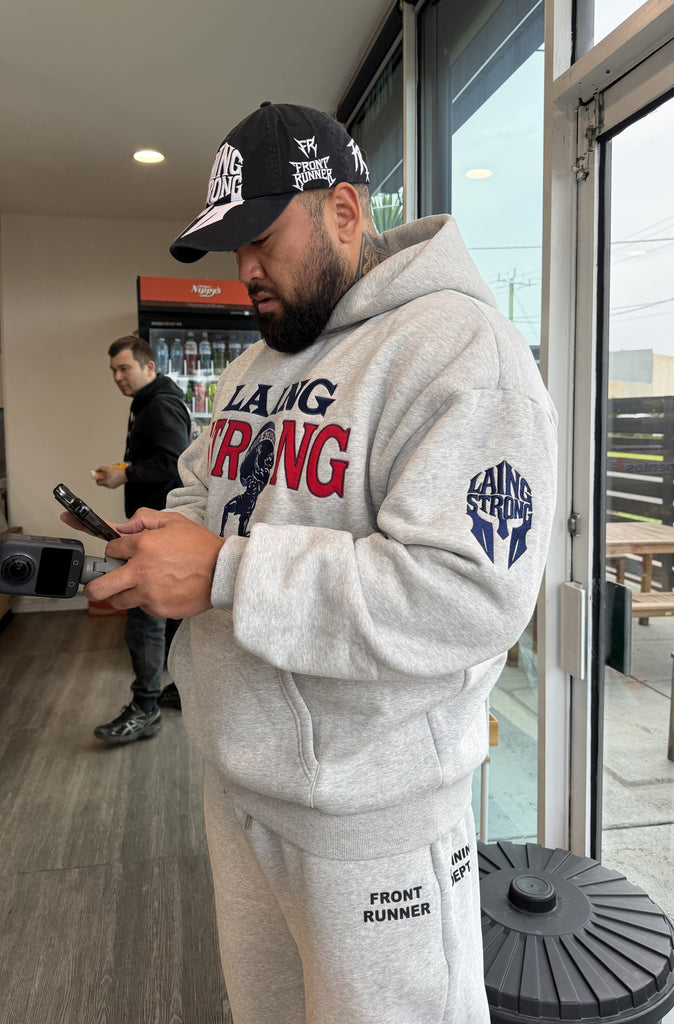 Atlas Rise Hoodie Grey Marle