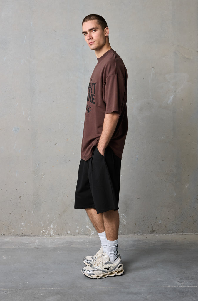 Heavy Medal Tee - Chocolate
