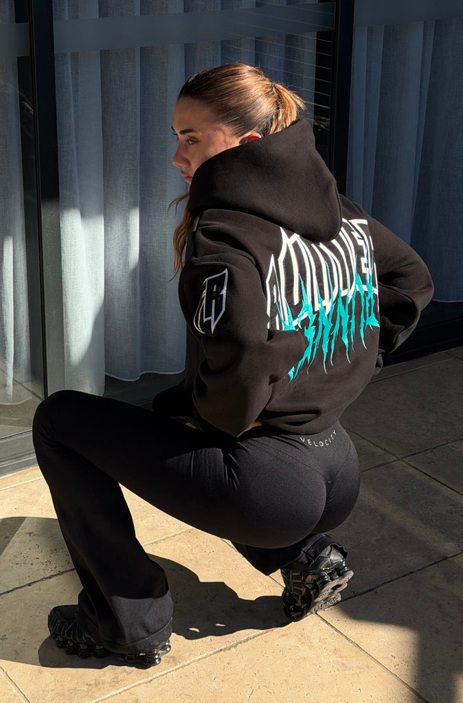 Razor Hoodie Black Tiffany
