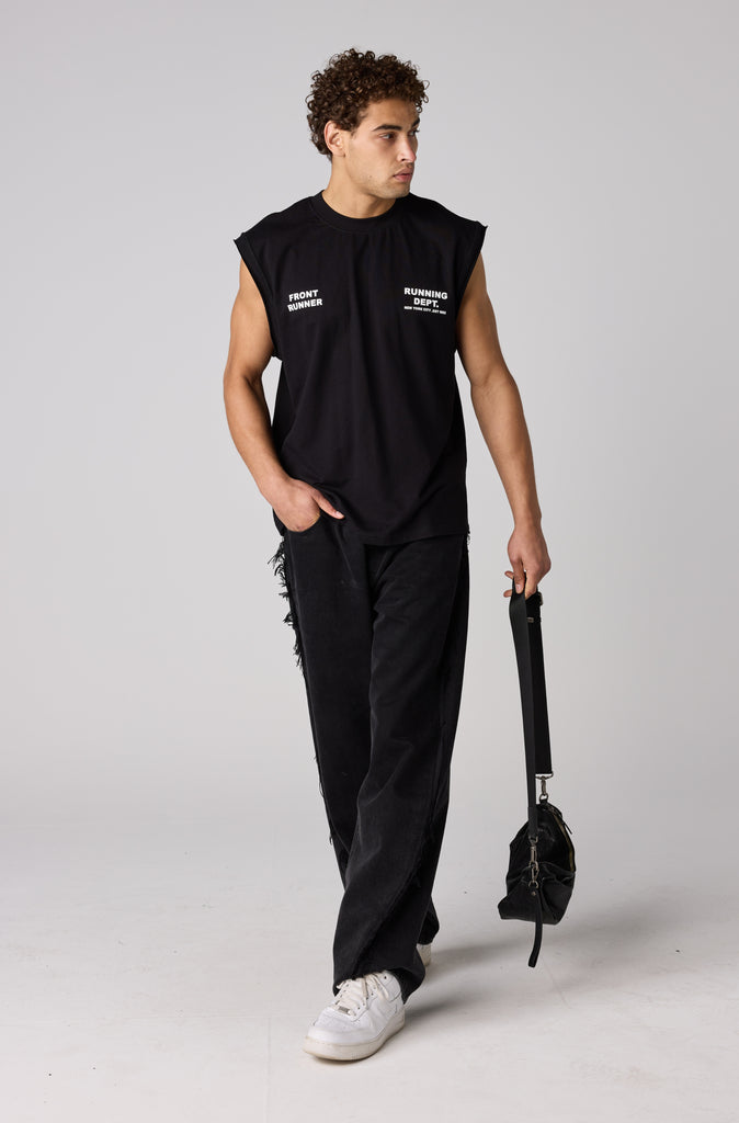 Running Dept Tank - Black