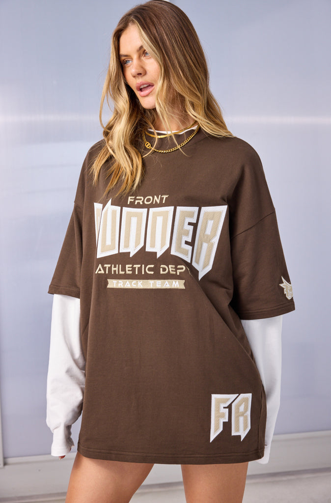 Viper Dept Tee Chocolate