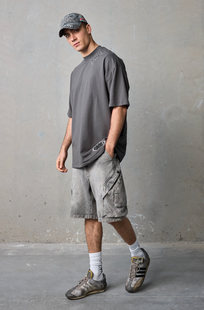 Project SS Tee - Charcoal