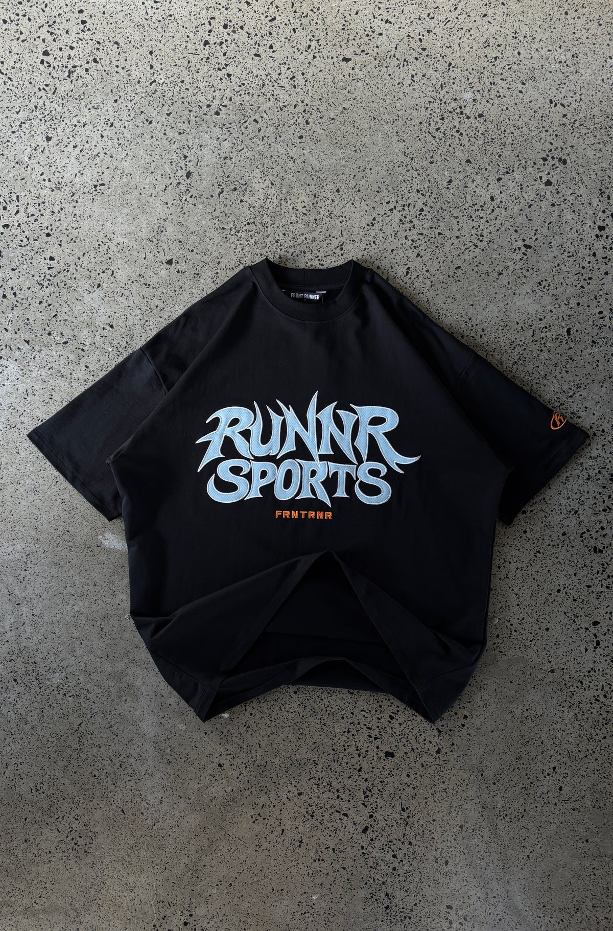 Runner Sports Tee - Black - Hover