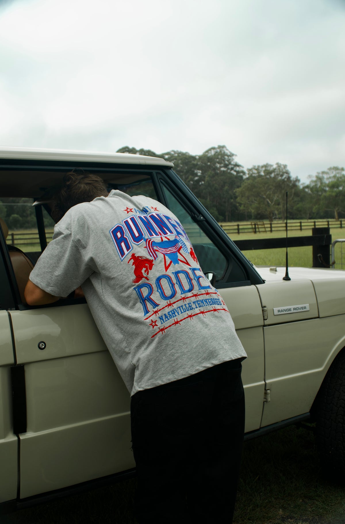 American Runner Tee - Grey Marle - Men