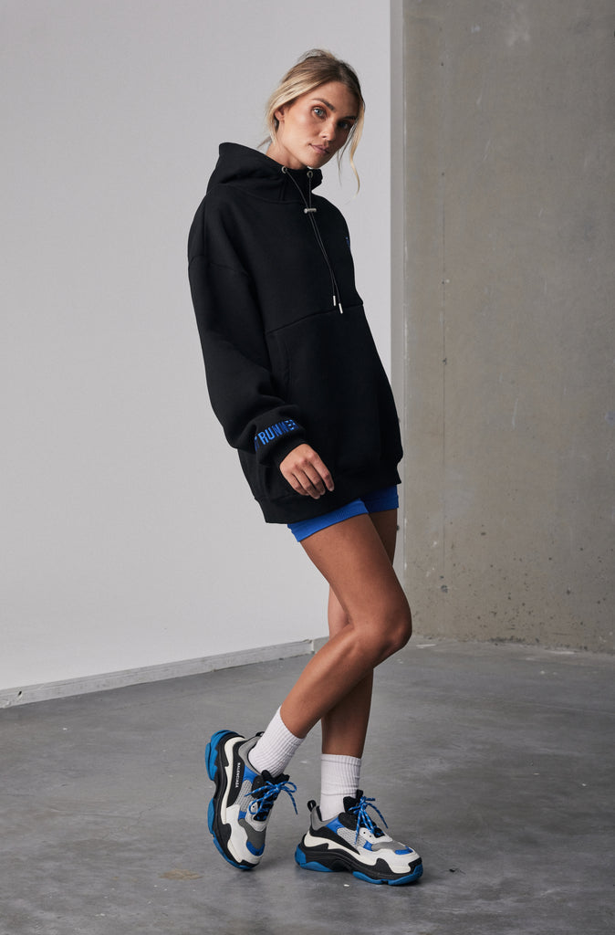 Runner Hoodie - Sapphire Black