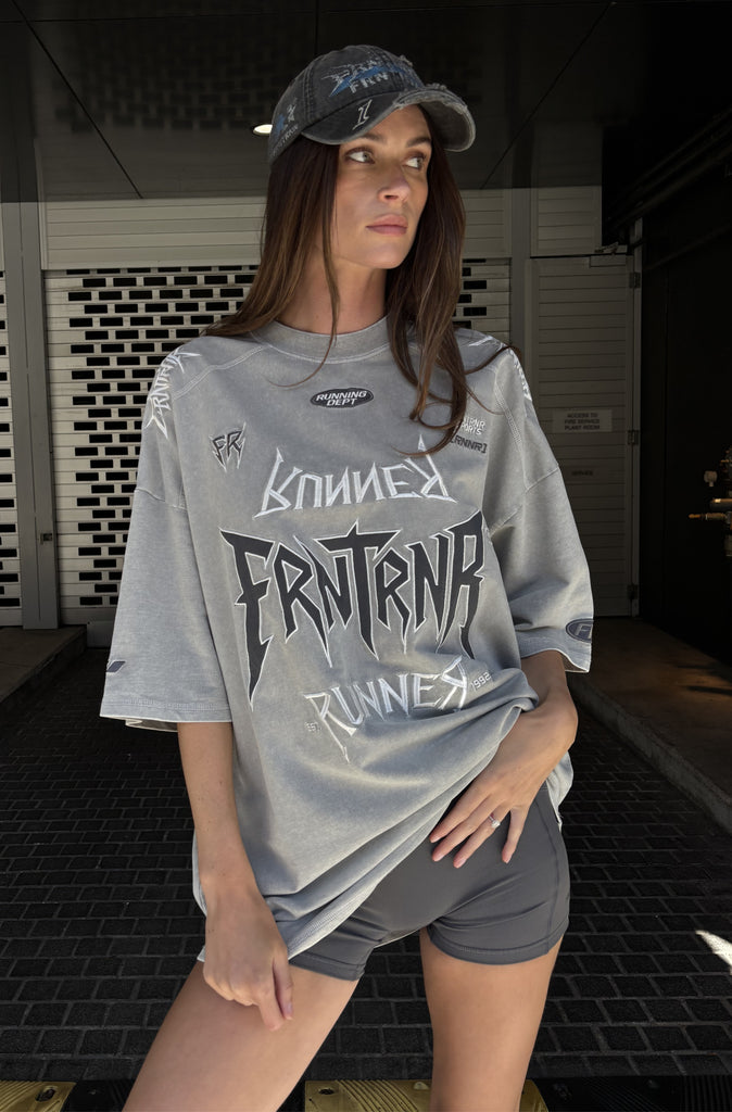 Tagged Tee Concrete [women]