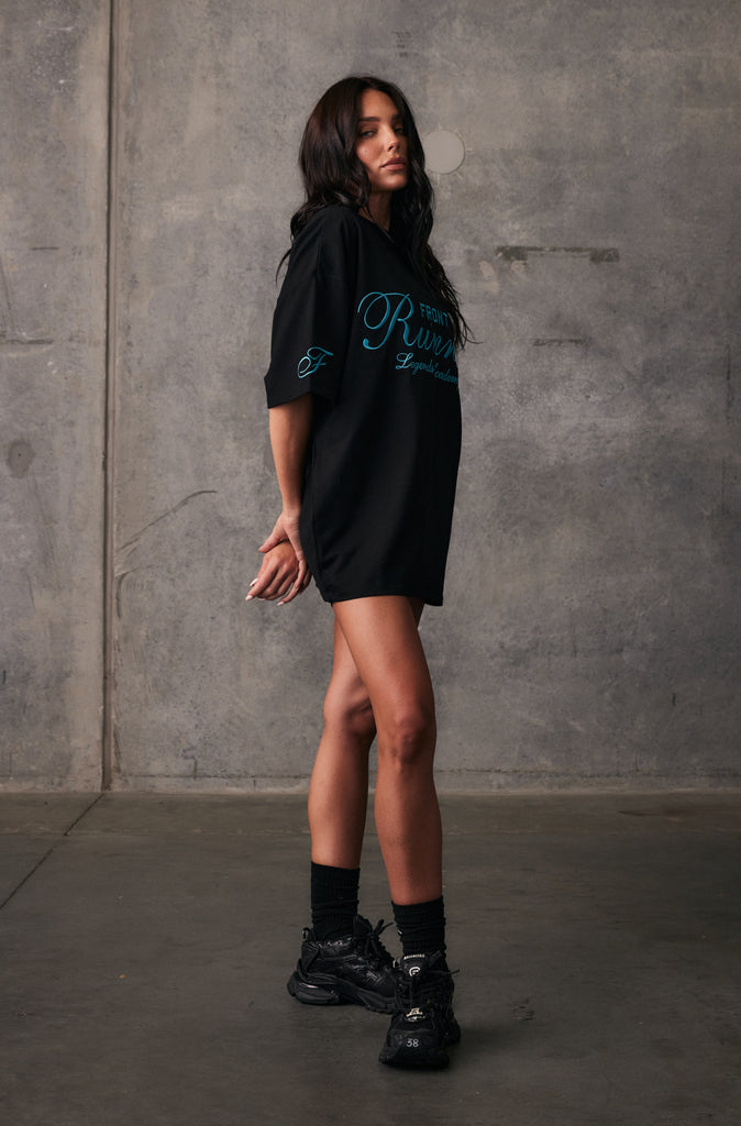 LA Tee - Black & Teal