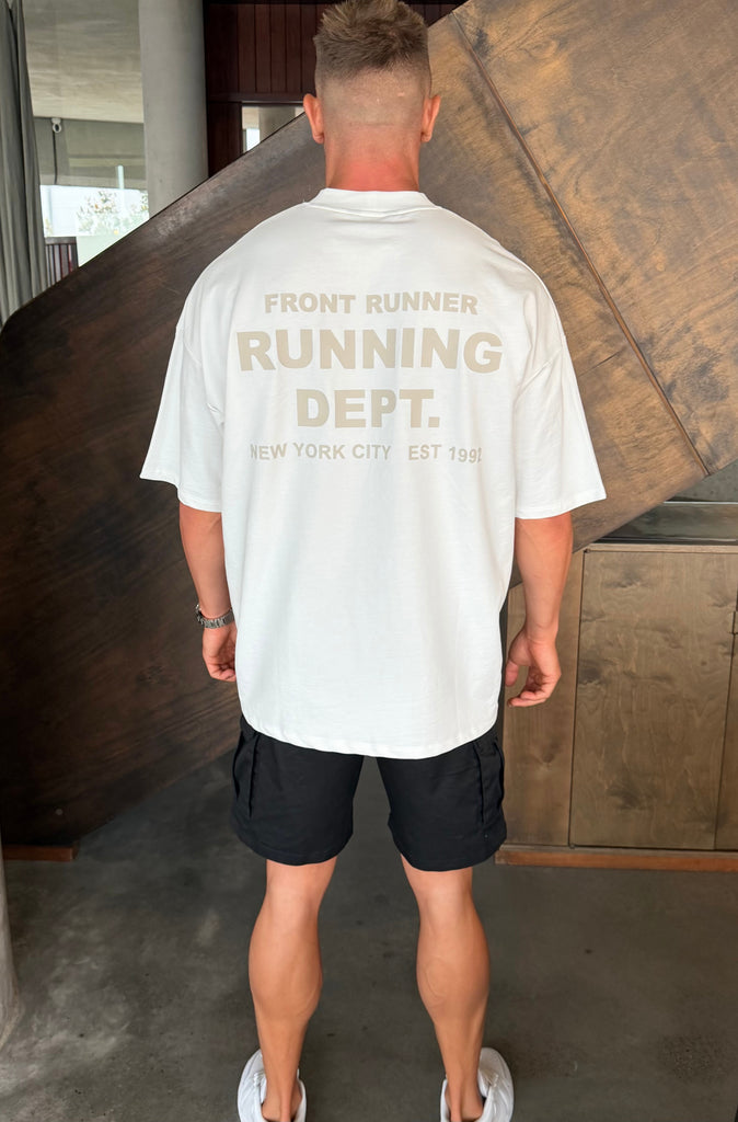 Running Dept Tee Vanilla Malt [men]