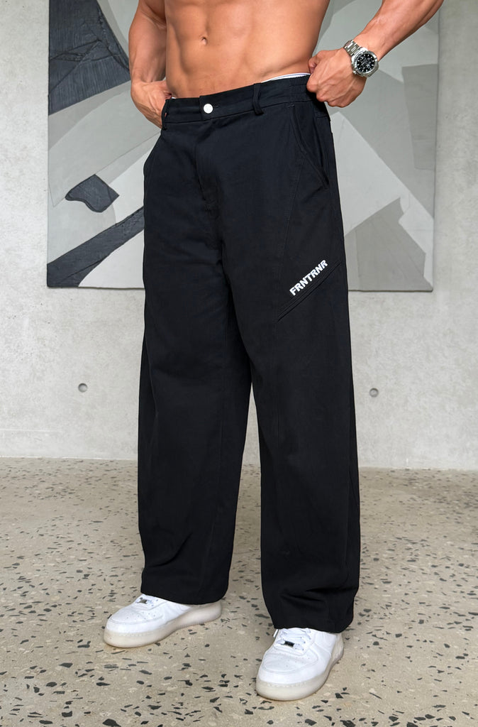 Worker Twill Pant Black