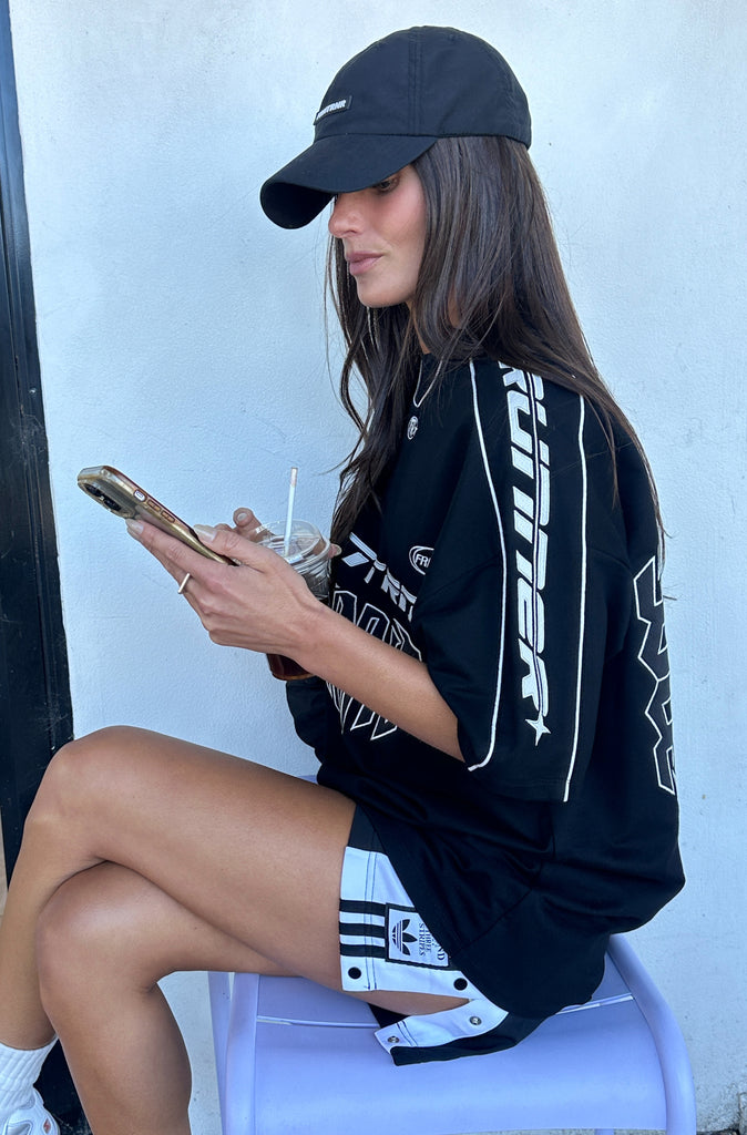 Double Down Tee Black [women]