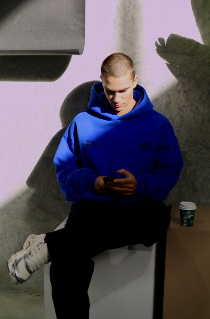 Running Dept Hoodie - Cobalt