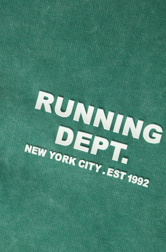 Running Dept Tee - Emerald Wash