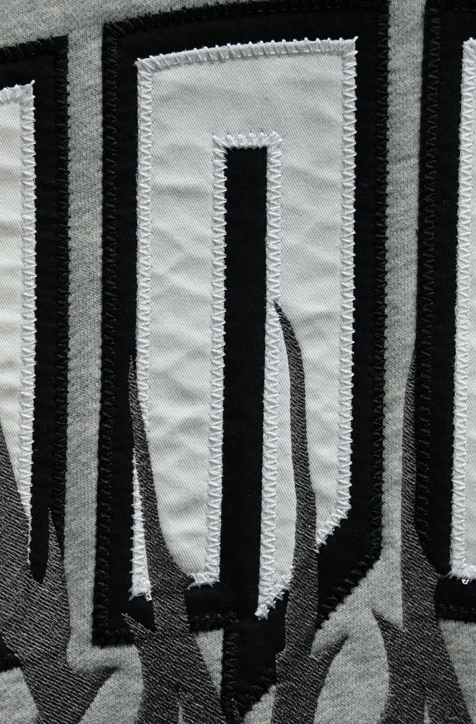 Razor Zip Hoodie Grey Marle