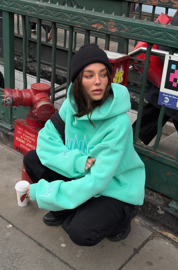 FRNTRNR Bolt Hoodie Sea Breeze