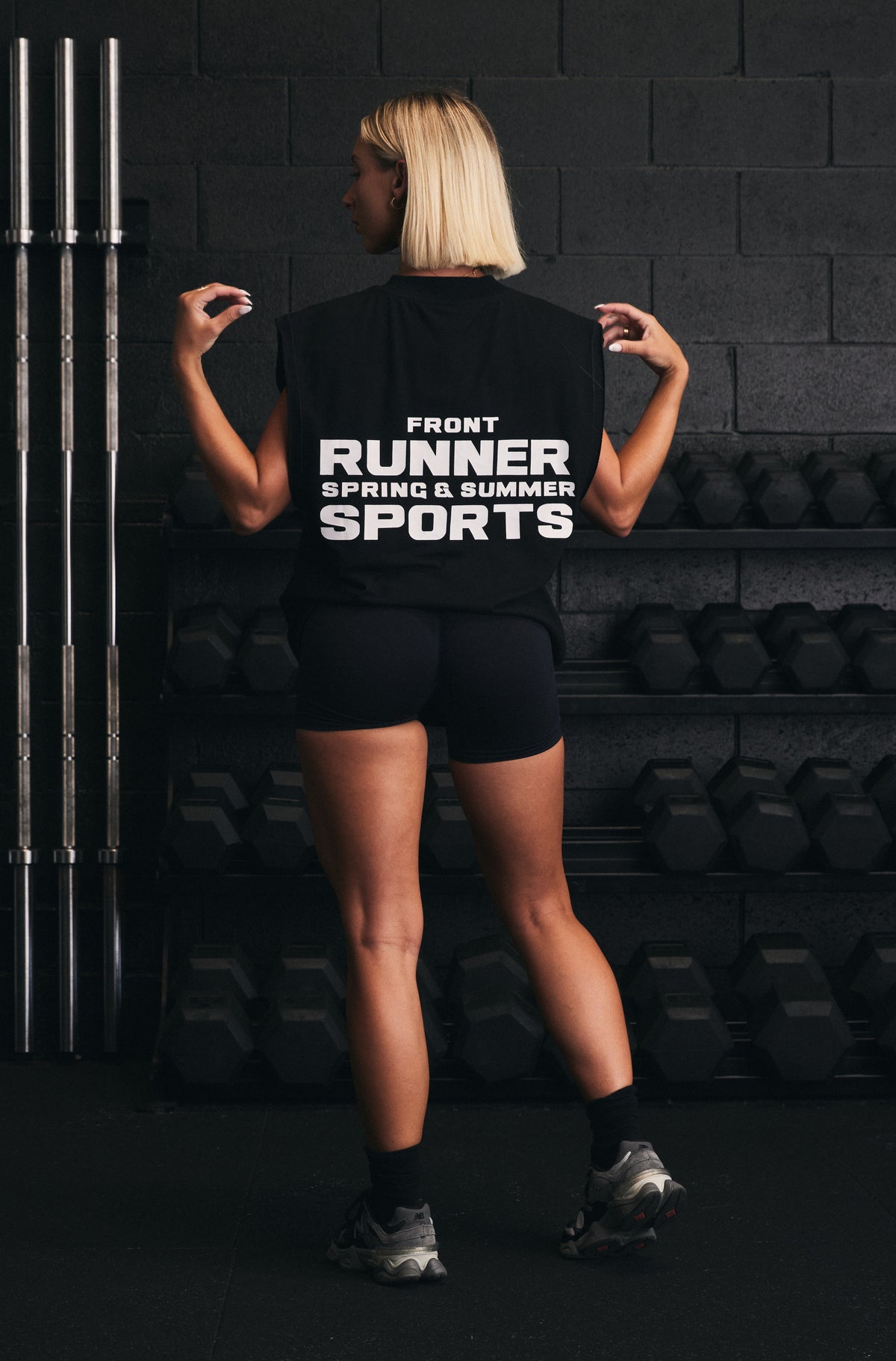 SS Sport Tank - Black - Women