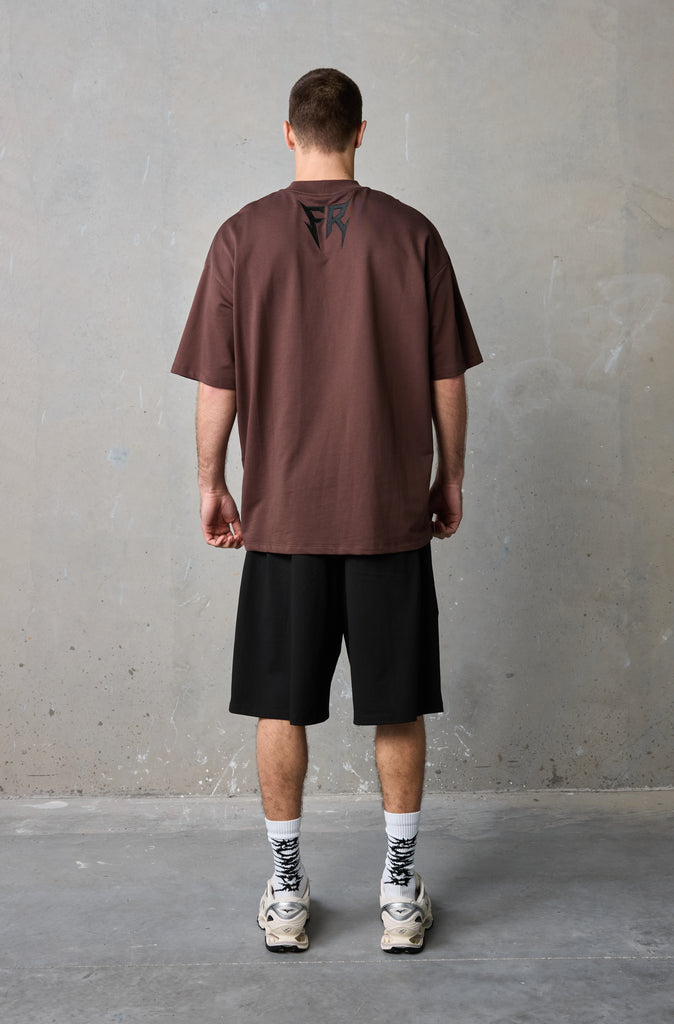 Heavy Medal Tee - Chocolate