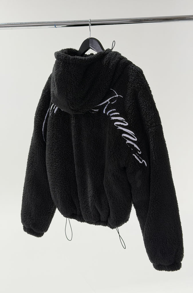 FR Hooded Sherpa Jacket Black
