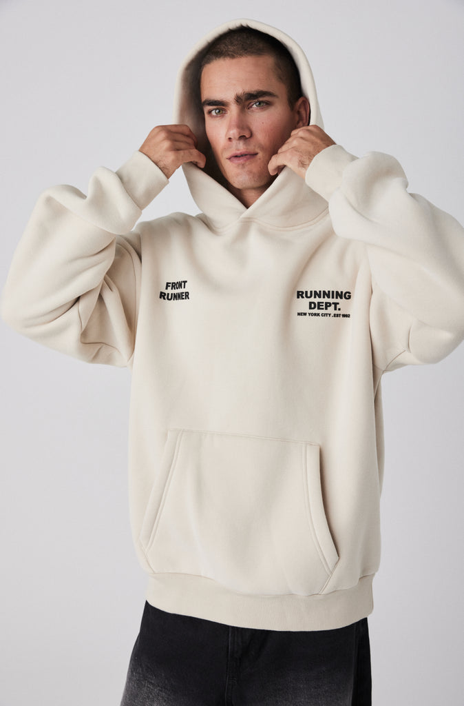Running Dept Hoodie - Malt