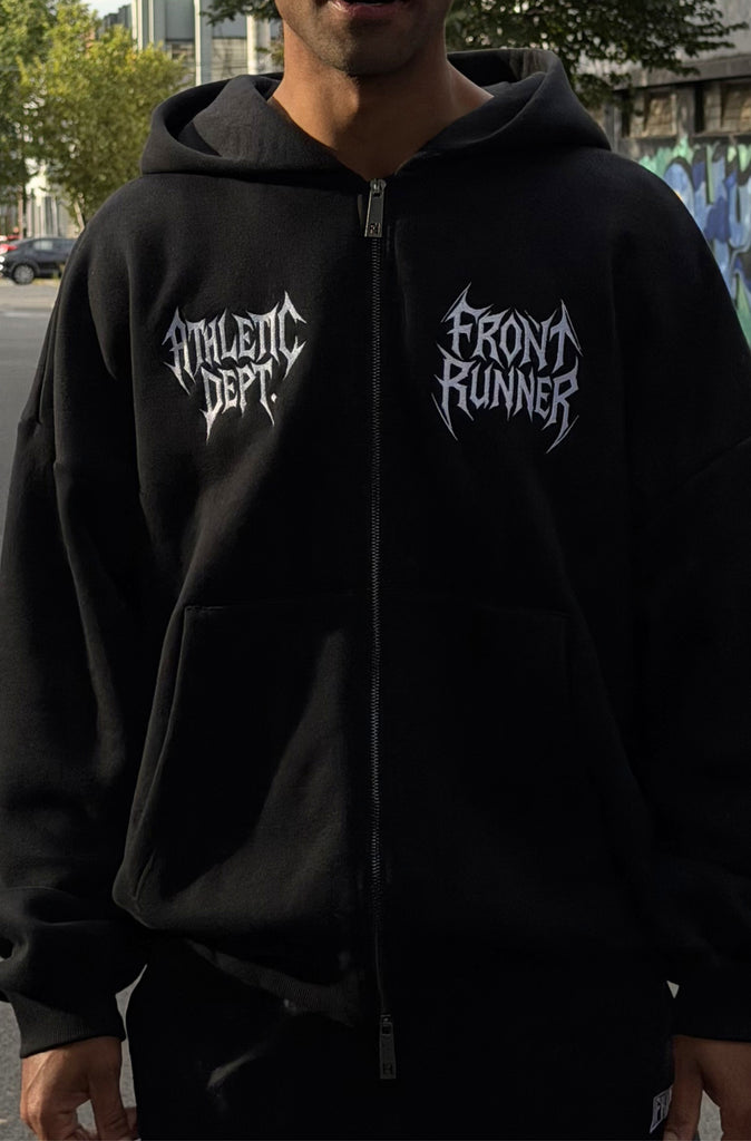 Sigil Zip Hoodie Black