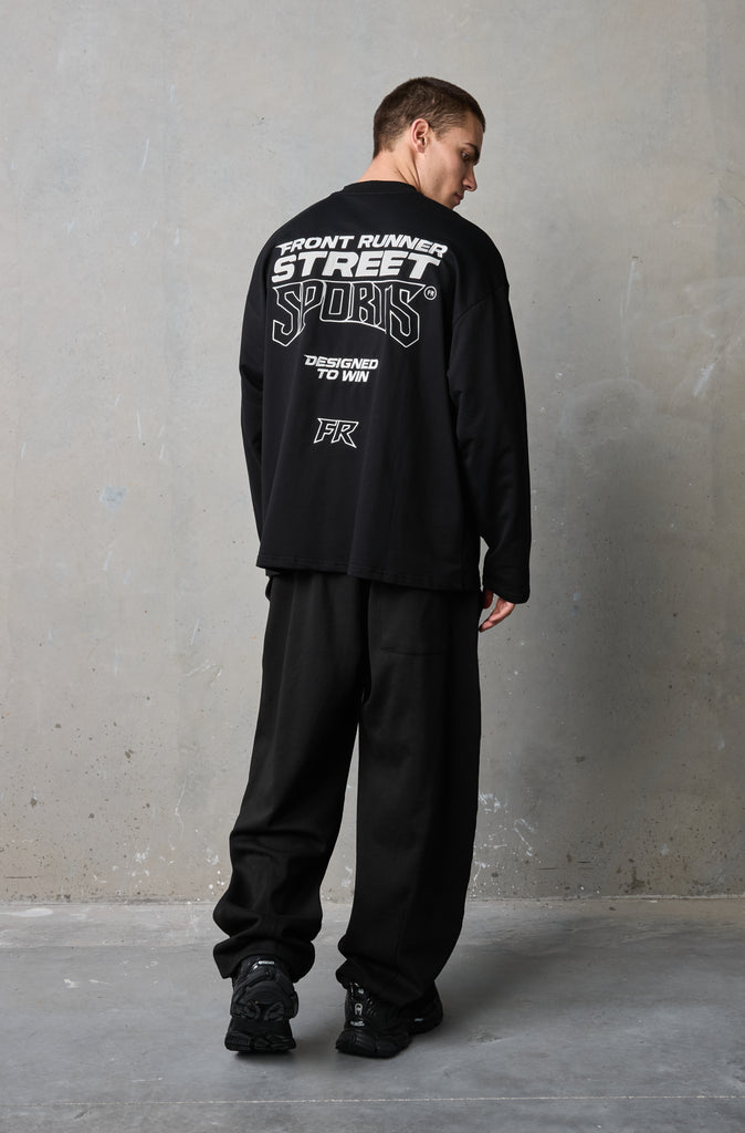 Street Sports L/S Tee - Black
