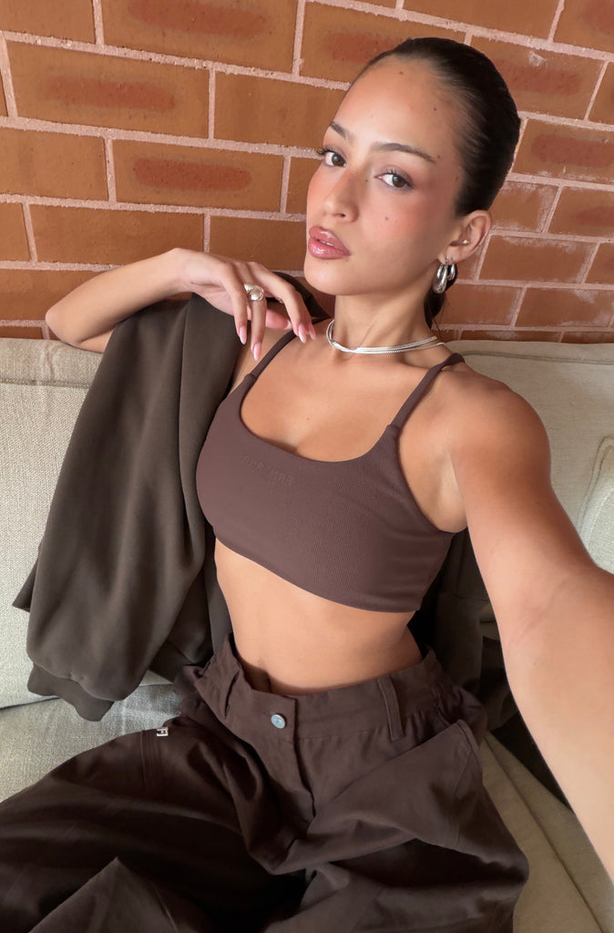 Forme Crop - Chocolate