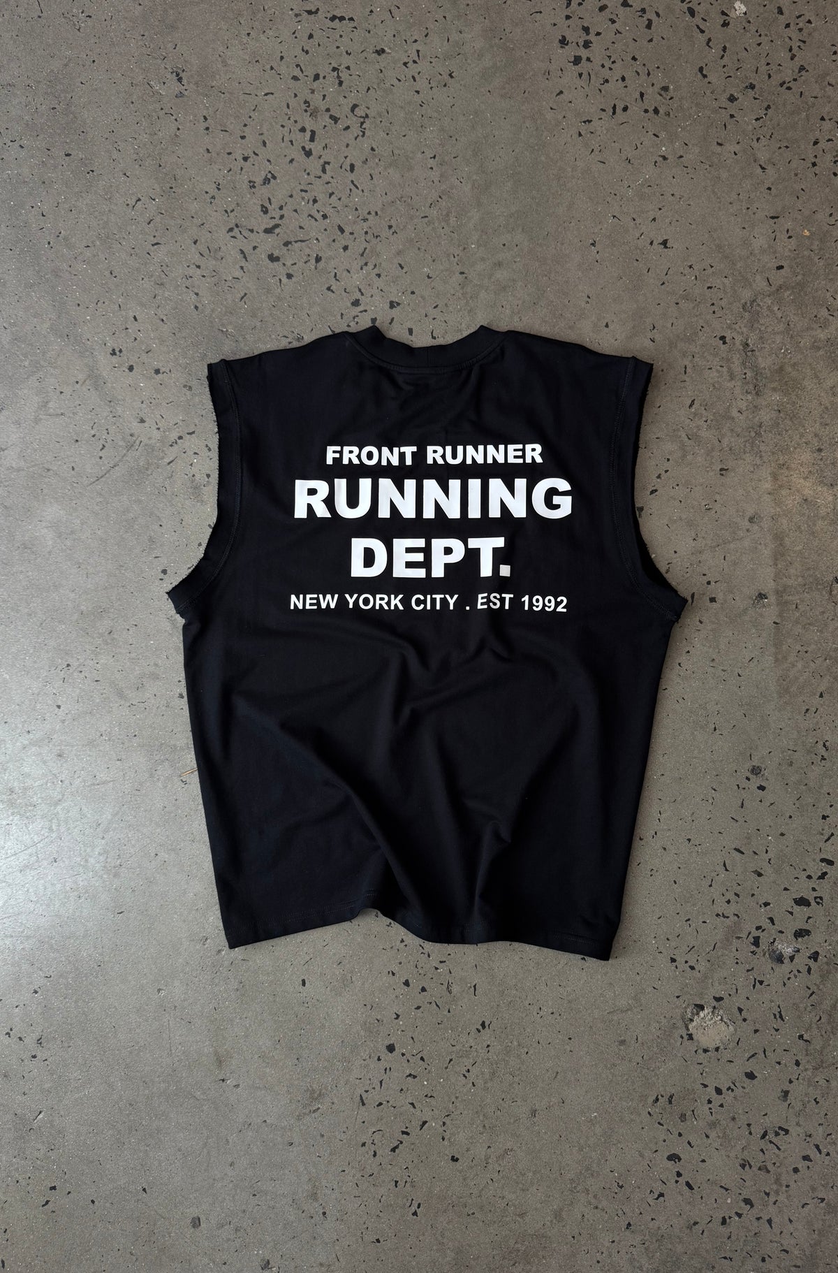 Running Dept Tank - Black - Hover