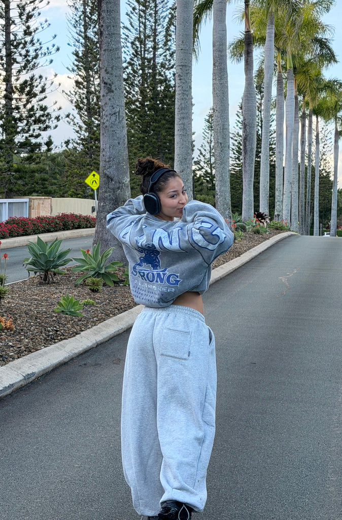 Pillars of Strength Crewneck Concrete