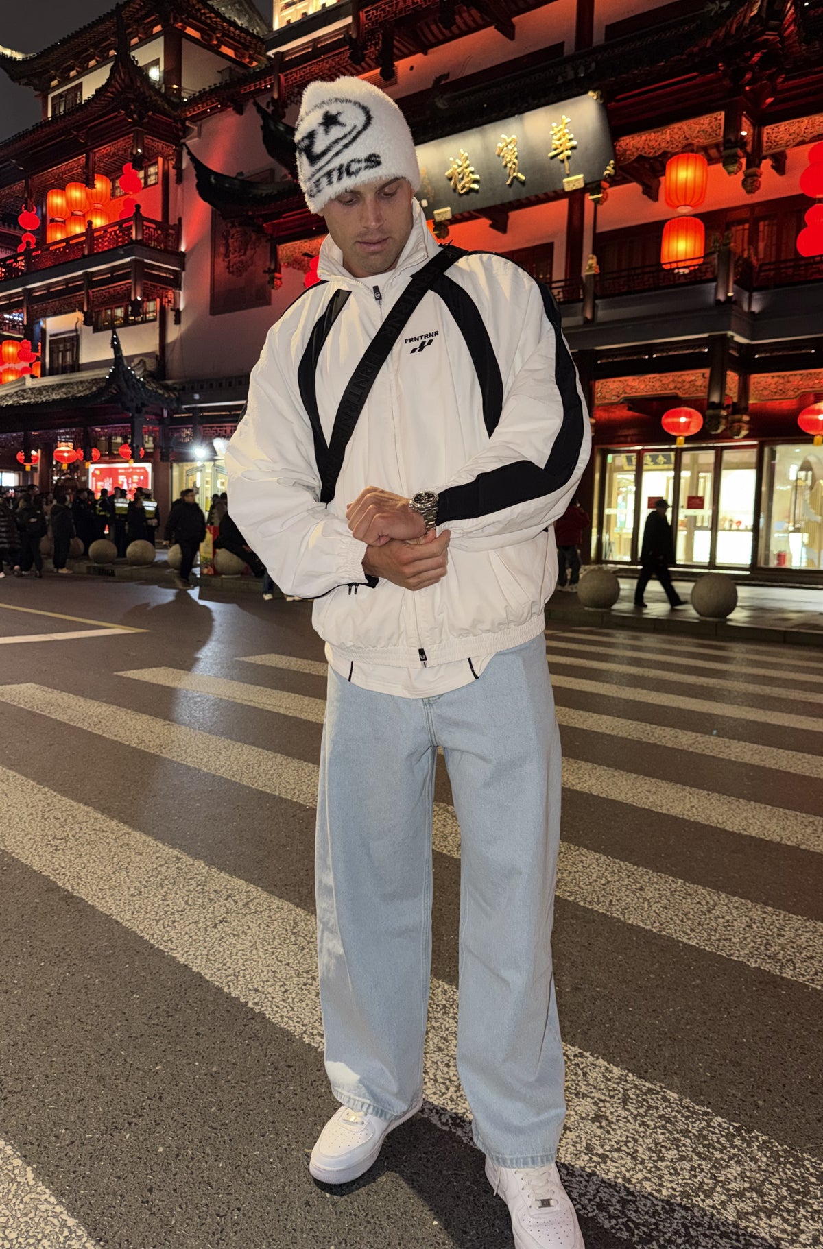 For The Elite Training Jacket - White - Men