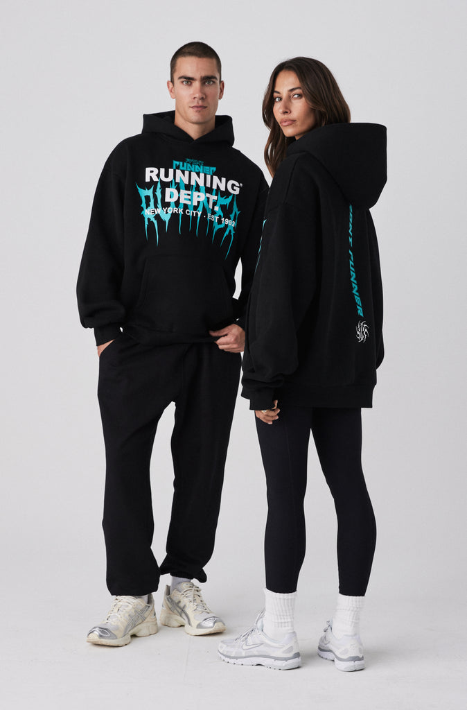 Tribal Dept Hoodie - Black Tiffany