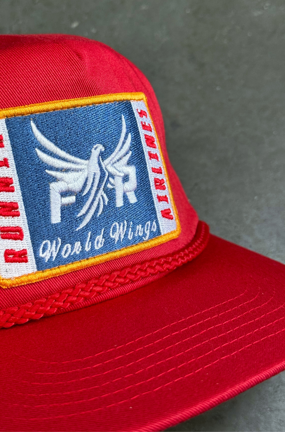 World Wings Cap - Red