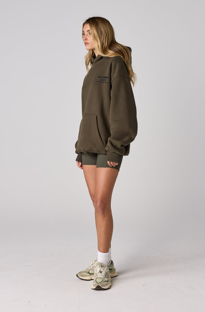 Running Dept Hoodie - Khaki