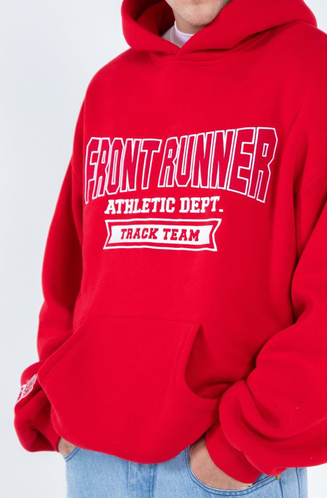 Athletic Department Hoodie - Red