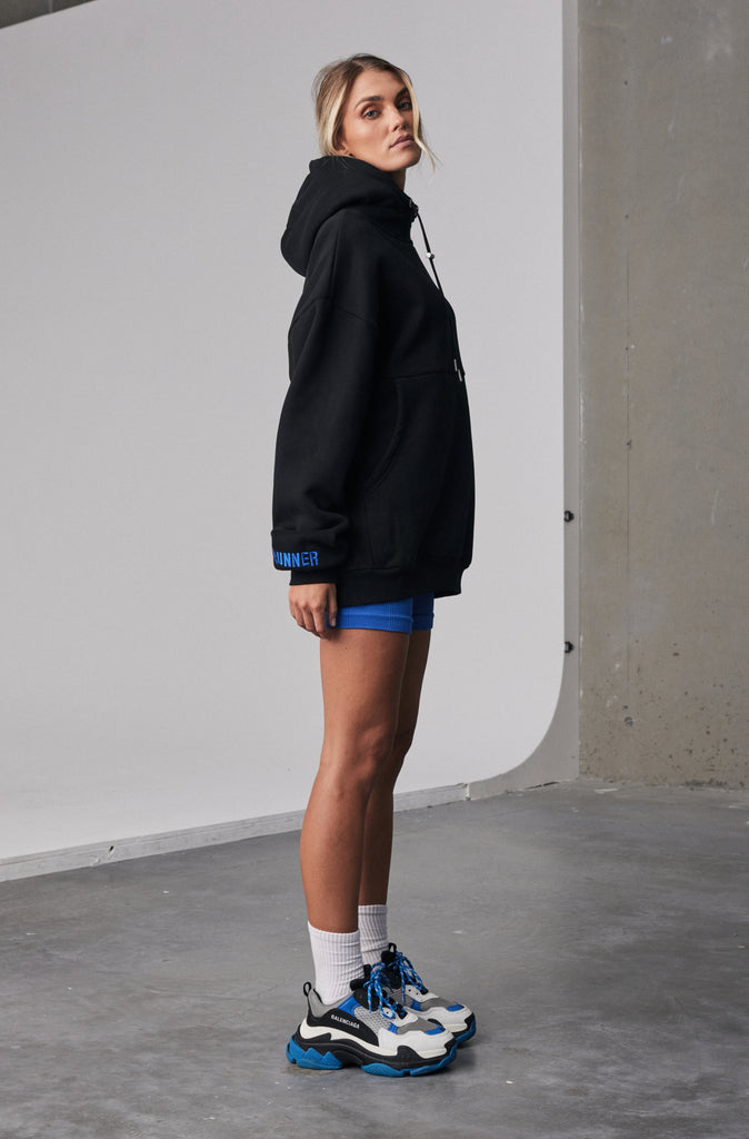 Runner Hoodie - Sapphire Black