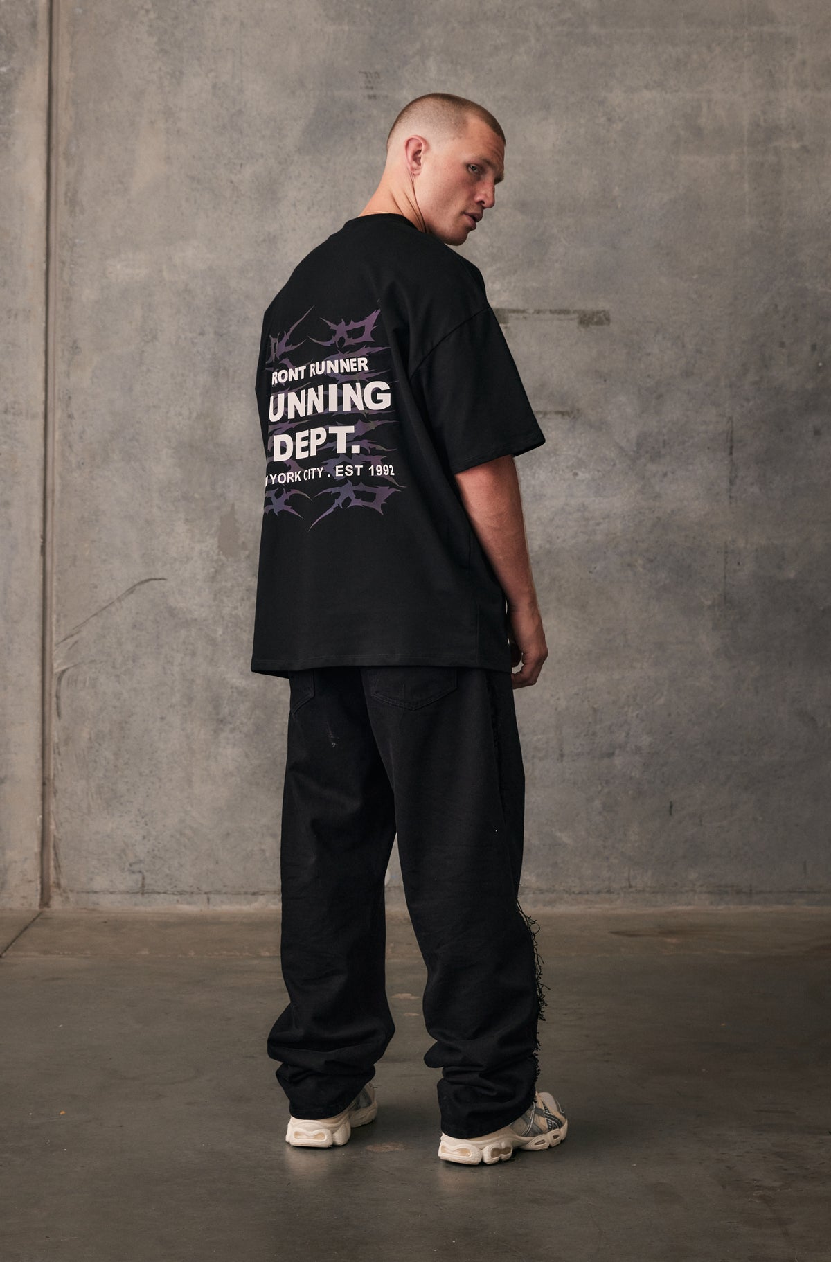 Tribal Dept Tee - Graphite - Men