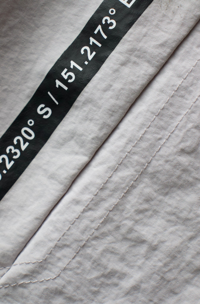 FR Wide Leg Tech Pant - Smoke