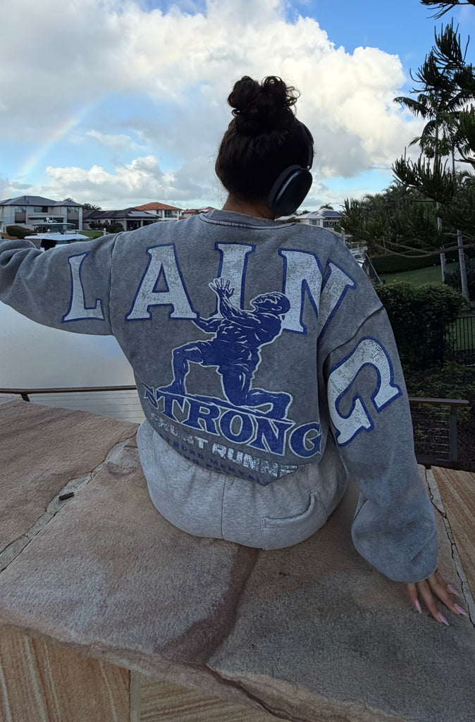 Pillars of Strength Crewneck Concrete