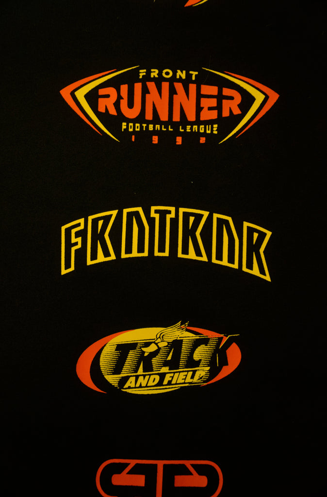 SS Runner Logo Tee - Black Fire