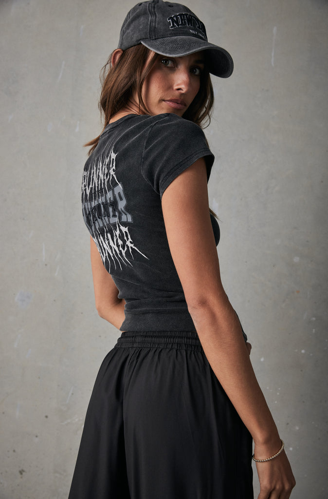 Tribe Nano Tee - Washed Black