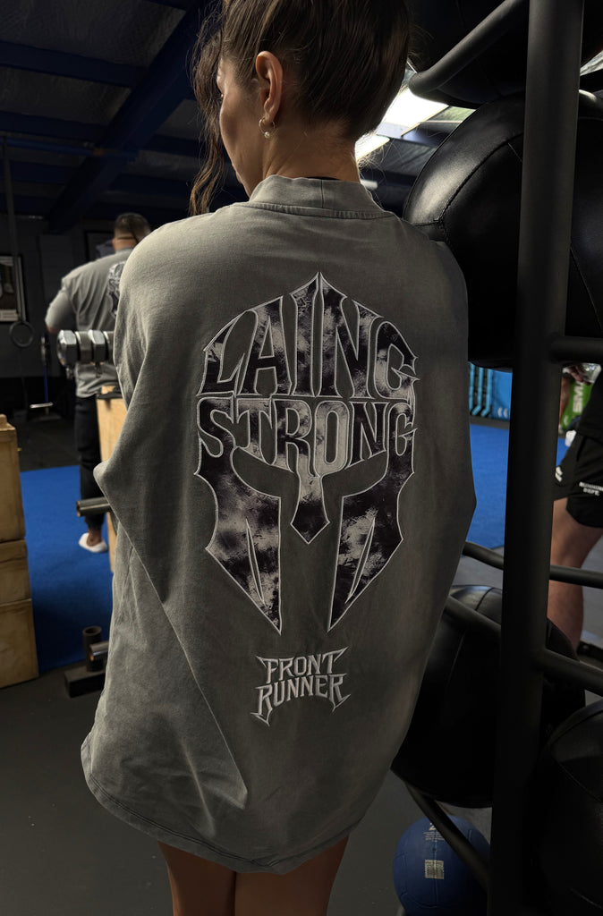 Lead The Charge Tee Concrete