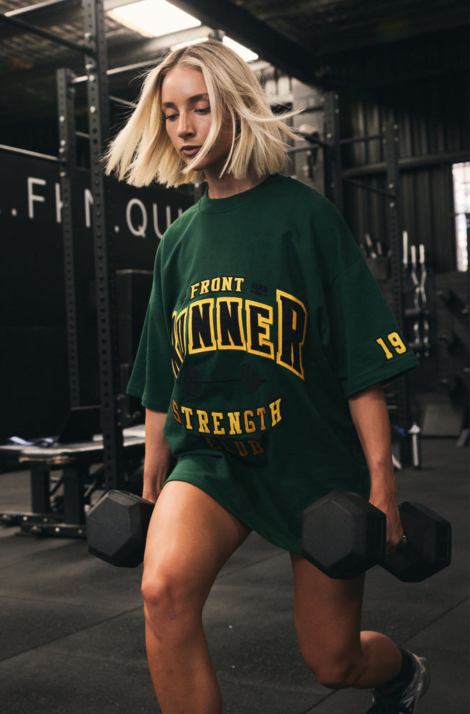 Strength Tee - College Green