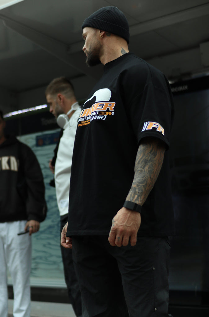Circuit Tee - Black Mandarin