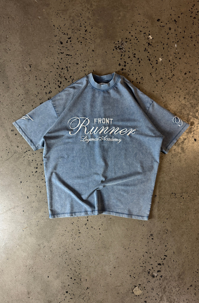 Legends Academy Tee - Denim Wash