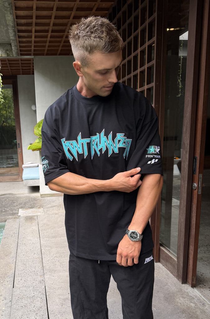 Hybrid Tee Black Tiffany