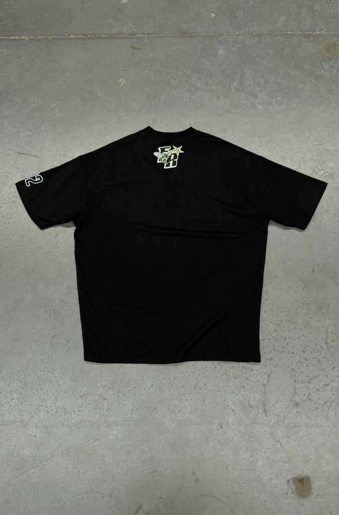 Hornet Tee - Black Lime