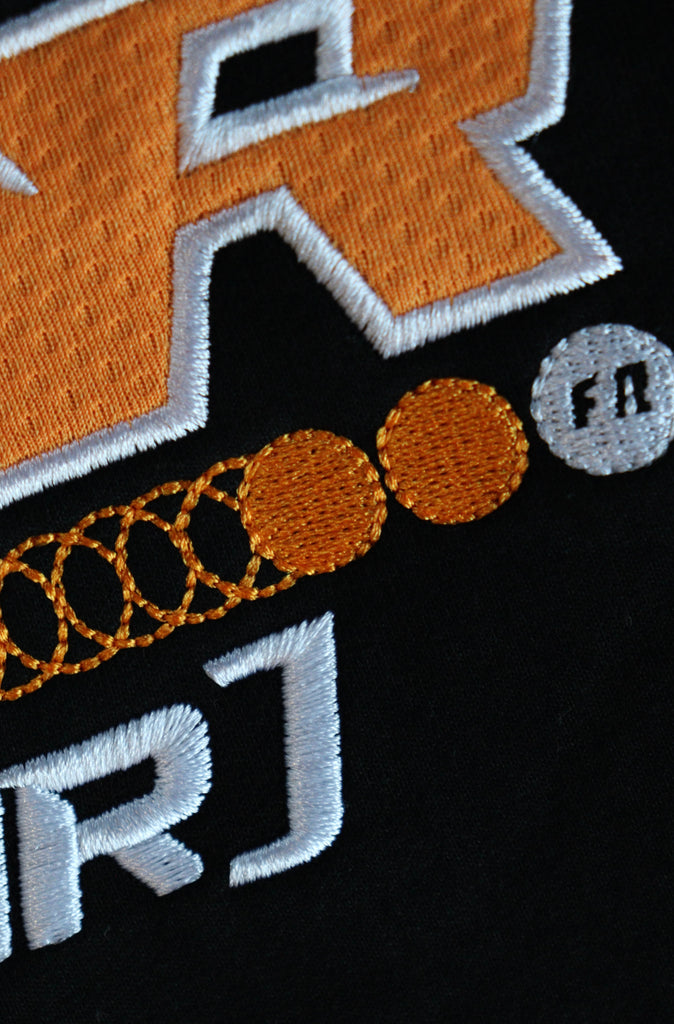Circuit Tee - Black Mandarin