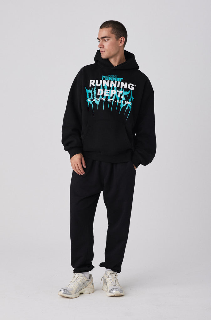 Tribal Dept Hoodie - Black Tiffany