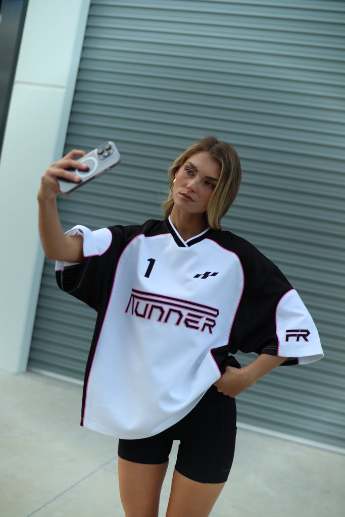 Striker Jersey - White/Black